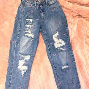 TINSELTOWN BUTTERFLY JEANS